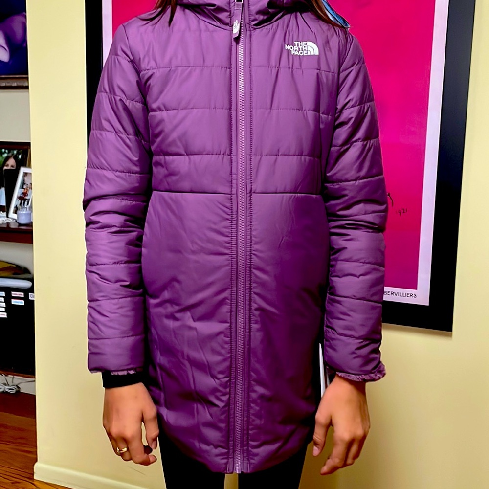 North Face purple jacket